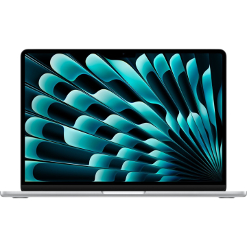 Apple Macbook Air M3 Chip (2024) 13.6-inch 8-core CPU and 8-core GPU 8GB RAM 256GB SSD English-Silver-256GB
